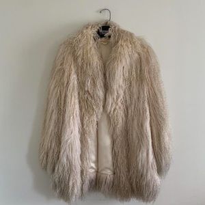 Insane Vintage Mongolian Fur Coat